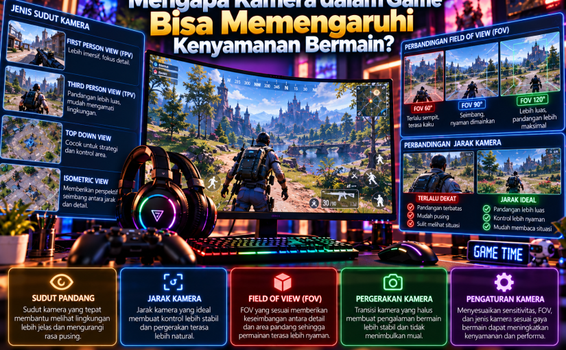 Mengapa Kamera dalam Game Bisa Memengaruhi Kenyamanan Bermain?